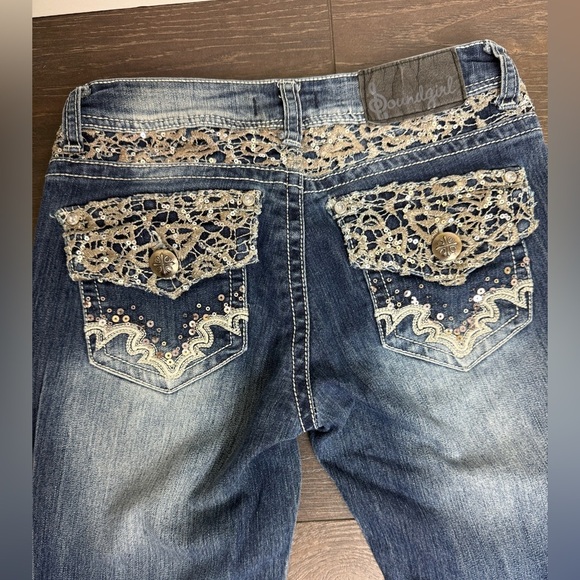 Embellished Blue Jeans - Picture 2 of 13
